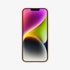 ACS04766 - iPhone 14 Pro Max Case Thin Fit in black showing the back